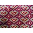 thumbnail image 4 of oneOone Cotton Silk Fabric Ogee Flame Stitch Decor Fabric Printed BTY 42 Inch Wide, 4 of 4