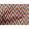 thumbnail image 4 of oneOone Cotton Poplin Fabric Chevron Ikat Decor Fabric Printed BTY 42 Inch Wide, 4 of 4