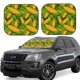 thumbnail image 1 of Balery Fresh Corn 1 Parasol para parabrisas de coche de 2 piezas | Parasol plegable para parabrisas delantero de coche para la mayoría de sedanes-Medium, 1 of 6
