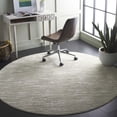 thumbnail image 2 of SAFAVIEH Revive Geordie Abstract Polyester Area Rug, Sage/Ivory, 6'7" x 6'7" Round, 2 of 7