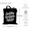 thumbnail image 2 of Spooky Sparkle Squad Halloween Trick Treat Love Halloween Pattern Canvas Bag 2Pcs, 2 of 5