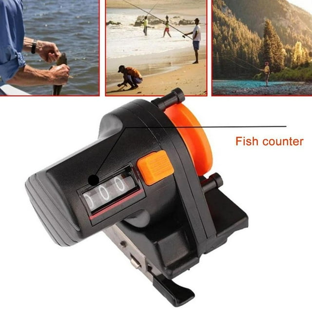 Line Counter for Sea Fishing 0-999m Portable Fishing Finder Line Length Depth Gauge Line Counter Fishing Line Counter