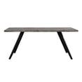 thumbnail image 4 of Primo Wexford 70 inch Wood and Metal Rectangular Dining Table for 6 People, 4 of 5