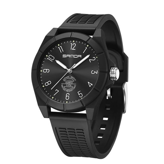 Findtime Ladies Waterproof Watches for Women Sports Watches Womens Watch with Soft Silicone Strap Simple Watch for Women Nurse Watch with Secondhand