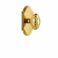 thumbnail image 2 of Grandeur Grande Victorian Door Knob with Arc Plate, 2 of 6
