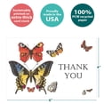 thumbnail image 3 of Tree-Free Greetings Thank You Greeting Card 12 Pack, 4x6, White Butterfly Sympathy (TK61431), 3 of 7