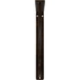 thumbnail image 3 of Ekena Millwork 1 1/2"W x 7 1/2"D x 10"H Ashford Single, Wrought Iron Bracket, (Single center brace), Antiqued Bronze, 3 of 8