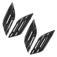 thumbnail image 1 of 2X Carbon Fiber Car Fender Air Outlet Side Vent Cover Trim Sticker for F150, 1 of 6