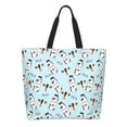 thumbnail image 1 of Easygdp Milk Bottles And Cow Head Bolsas Tote para Mujer, Bolsos de Hombro para Viaje, Bolsos de Mano de Gran Capacidad para Compras y Trabajo, 1 of 8