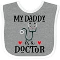 thumbnail image 3 of Inktastic Doctor Daddy Physician Baby Gift Boys or Girls Baby Bib, 3 of 4