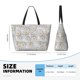 thumbnail image 4 of Fotbe Daisies Flowers Bolsa de Viaje para Playa - Resistente al Agua, Bolsa Tote de Gran Capacidad y Ligera con 7 Bolsillos para Mujeres y Hombres, 4 of 7