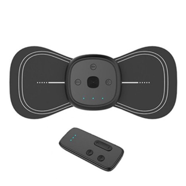 Langgg Mini USB Electric Massager Pad Low Frequency Current Pulse Massager Pads Neck Shoulder Cervical Vertebra Massager