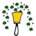 thumbnail image 3 of CafePress - Shamrock Fountain - Greeting Card, Blank Inside Glossy, 3 of 3