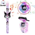 thumbnail image 4 of Reloj de pulsera Kawaii Sanrio, reloj Cinnamoroll, reloj Kuromi, correa de reloj My Melody, figuras de anime, accesorios, regalo para niñas, juguete para niños y estudiantes, 4 of 5