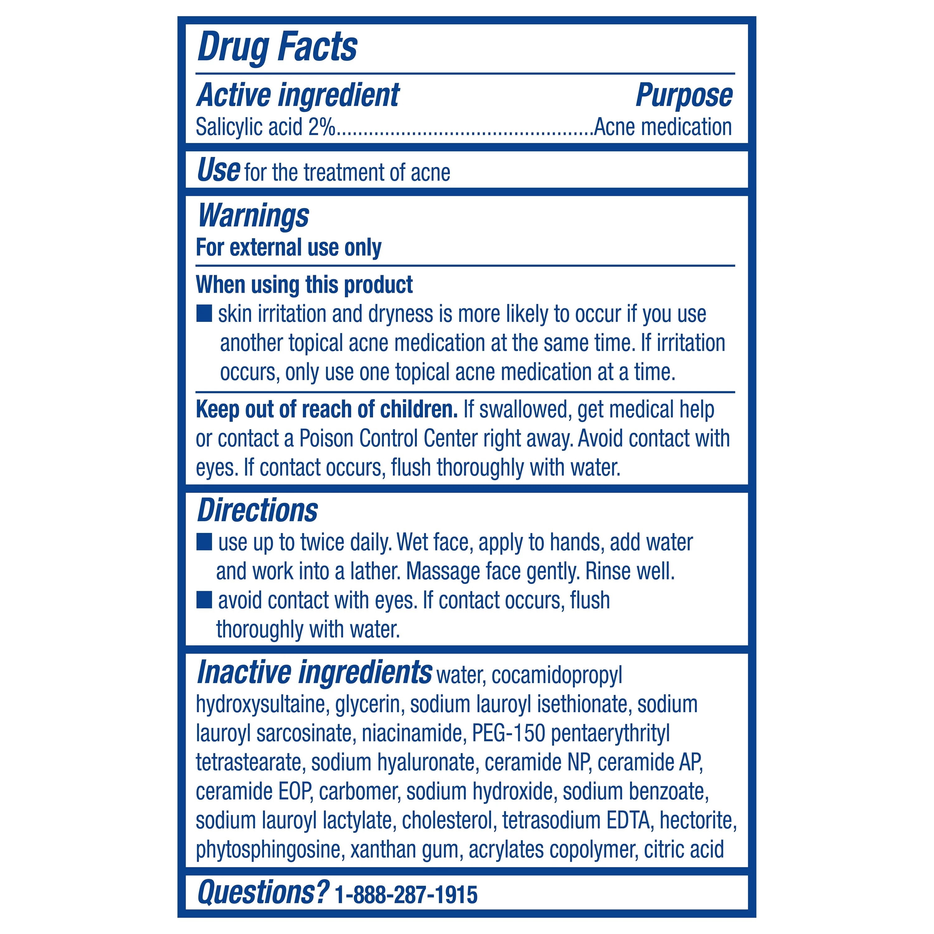 Equate Acne Control Cleanser, 12 fl oz