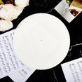 thumbnail image 3 of 2Pcs White Felt Turntable Mat Record Pad Player Mat 11.6 Inch Anti Slip Anti Static Flat Round Protective Wool Vinyl Turntable Platter Slipmat Mats for Reduce Noise Cleaner Acoustic Sound, 3 of 9
