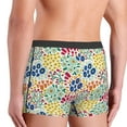 thumbnail image 3 of Disketp Cartoon Flowers Men's Boxer Briefs,Soft and Breathable Cotton Underwear with ComfortFlex Waistband, 3 of 7