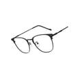 thumbnail image 3 of fastboy Blue Light Blocking Glasses Clear Lens Metal Frame for Sleep Better Black, 3 of 8