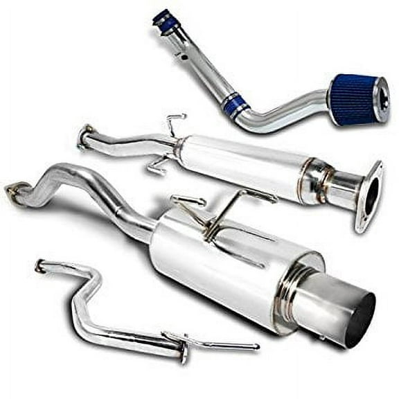 Honda Civic Hatchback 3Door Cold Air Intake Catback Exhaust Muffler System