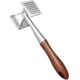 thumbnail image 1 of Meat Tenderizer, Meat Hammer, Heavy Duty Steak Hammer With Wooden Handle And Food-grade Zinc Alloy, 2 In 1 Meat Mallet, 1 of 5