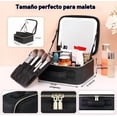 thumbnail image 4 of Maletin Estuche De Maquillaje Con Espejo Y Luz Led 3 Modos, 4 of 4