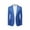 Blue, variant on Busydd Mens Blazer Jacket Long Sleeve Business Office Blazers Fashion One Button Formal Suit Jackets Casual Solid Color Sports Coat for Men Regular Fit Plus Size Blazer with Pockets L-3XL