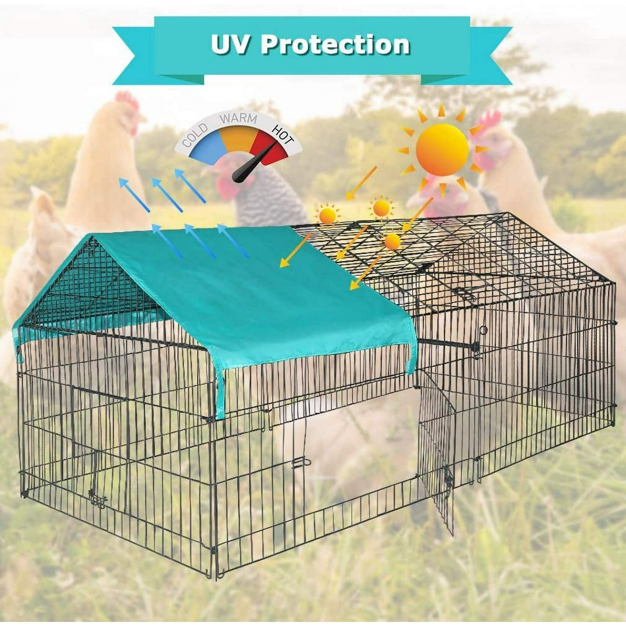 Chicken exercise pen deals