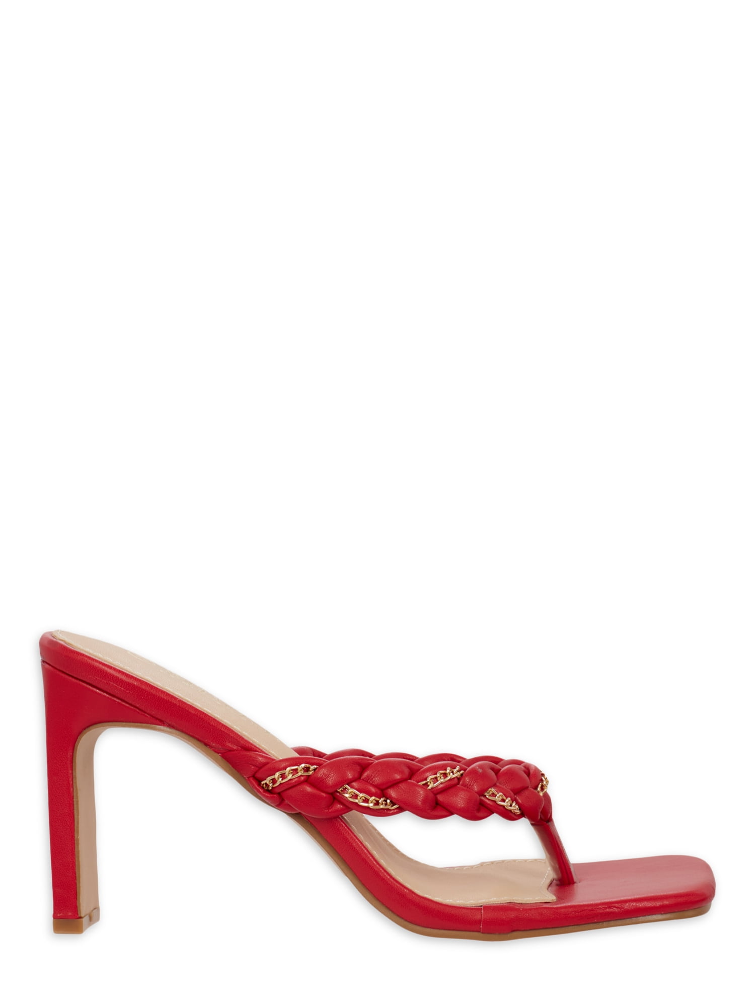 Mudd Women's Braided Strap High Heel Sandals, Sizes 6-11
