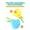 Blue+Yellow, variant on Kids Docking Interactive Throwing Catching Ball Launching Catapult Ball Toys,Outdoor Parent-Child Toy Ball Catcher,2 launchers + 3 Balls Blue+Yellow