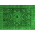 thumbnail image 1 of Ahgly Company Indoor Rectangle Abstract Green Modern Area Rugs, 7' x 9', 1 of 4