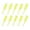 Fluorescent yellow, variant on Artificial Baits Split Tail Lures Fishing Lures Wobblers for Trout Fishing