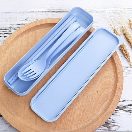 

〖CFXNMZGR〗Flatware Chopstick Travel Set Picnics Cutlery Tableware Fork Portable Outdoor Spoon Tableware