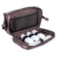 thumbnail image 2 of Kit de viaje Dopp Jumbo de cuero vegano negro con artículos adicionales, 2 of 7