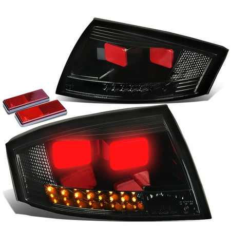 Audi Tt Ecu - for 99-06 audi tt mk1 typ 8n pair of black housing smoked lens 3d led rear tail brake lights 00 01 02 03 04 05
