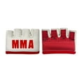 thumbnail image 1 of Guantes de boxeo de MMA Equipo de protección Fitness Regalo Absorbente de guantes de lucha de la mitad de los dedos transpirables para Taekwondo Blanco, 1 of 8