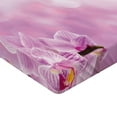 thumbnail image 2 of Ambesonne Pink Fitted Sheet, Orchid Spring Petals Spa, Full Size, Pink, 2 of 3