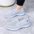 thumbnail image 5 of Willtoo Men's Slip On Loafers Mesh Breathable Orthopedic Comfort Casual Walking Shoes Arch Support Cushion Light Shoe Outdoor Sneaker, 5 of 6