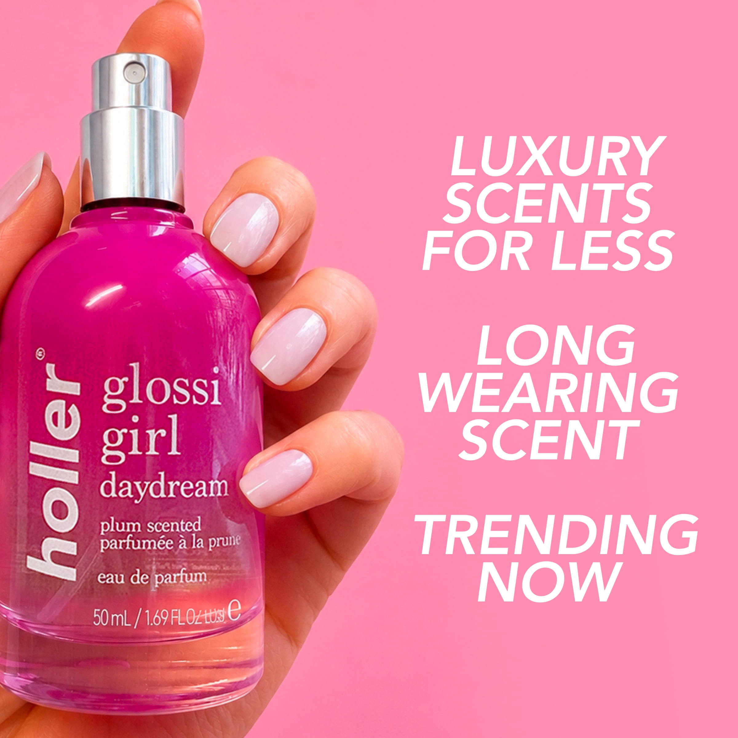 HOLLER Glossi Girl Daydream Plum Scented Eau De Parfum, 1.69 fl oz