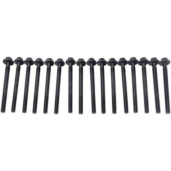 Head Bolt Set - Compatible with 2009 - 2019 Ford Flex 3.5L V6 2010 2011 2012 2013 2014 2015 2016 2017 2018