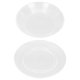 thumbnail image 1 of 2pcs cocina placa de fruta placas de postre placa de vidrio templado placa de servir de comida simple HOMEMAXS 13467495-MX, 1 of 6