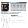 thumbnail image 3 of Men's T-shirt Graphic Text 3D Printing Street Casual Short Sleeve Button Down Printed Clothing Basic 4XL, 3 of 5