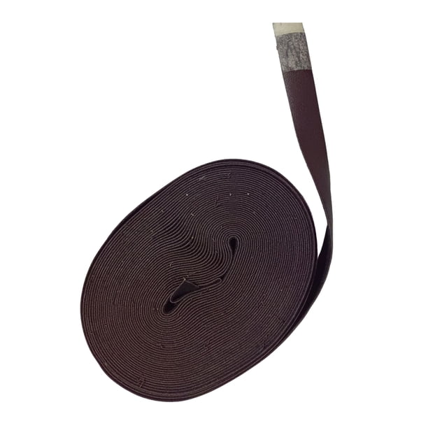 Moyic Correa de cuero, cinturón decorativo, bolso de hombro, asa, fabricación de correa para artesanía en cuero, accesorios para manualidades DIY, Suministros de marroquinería café oscuro Moyic HA010555-01
