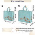 thumbnail image 2 of FORMRS Womens Corduroy Tote Bag Crossbody Shoulder Handbag with Pocket, Capybara Splash, 2 of 7