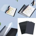 thumbnail image 2 of YongCo 6Pcs File Sleeves with Rotating Clamp Document Test Paper Organiser Letter Size Filing Folder Hold 200 Sheet for Office, 2 of 10