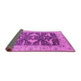 thumbnail image 2 of Ahgly Company Indoor Round Oriental Pink Industrial Area Rugs, 3' Round, 2 of 4
