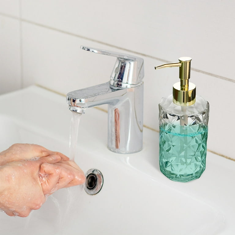 Letter Graphic Soap Dispenser For Kitchen And Bathroom Hands - Temu