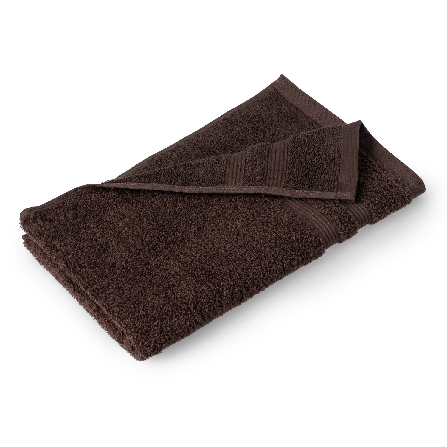 Mainstays Performance 6-Piece Towel Set, Solid Brown Basket - image 5 of 7