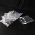thumbnail image 2 of 100pcs Clear Resealable Zip Plastic Bags, 2 Mil Thick Transparent Poly Bags With Seal Zipper, Self Locking Plastic Bags For Coins, Screws, Small Items, Jewelry Supplies, Snacks, Clothing, 2 of 9