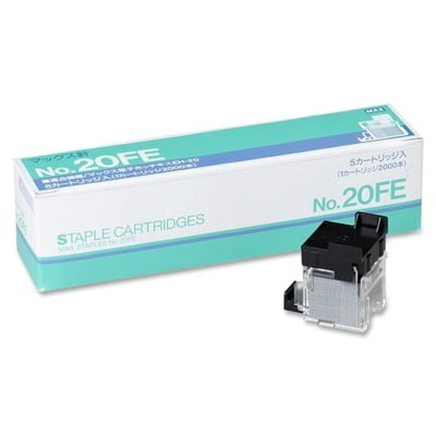 Max Flat Clinch Electronic Cartridge - MAX Flat Clinch Electronic Stapler Cartridge MXBNO20FE