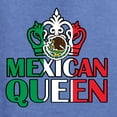thumbnail image 5 of Wild Bobby Mexican Queen Latin Pride Unisex Crewneck Graphic Sweatshirt, Vintage Heather Blue, X-Large, 5 of 5